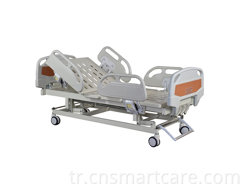 three crank hospital bed